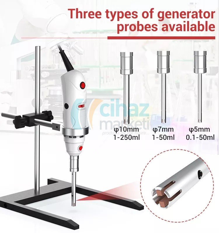 Four E's OH301 El Tipi Rotor-Stator Homojenizatörü