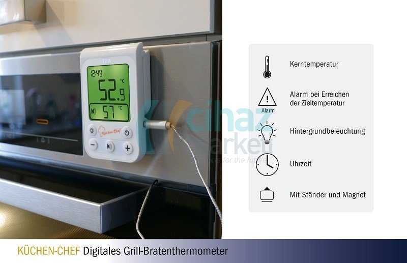 TFA 14.1510.02 KÜCHEN-CHEF Dijital Et Termometresi