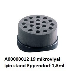 A00000012 19 mikroviyal için stand Eppendorf 1,5ml