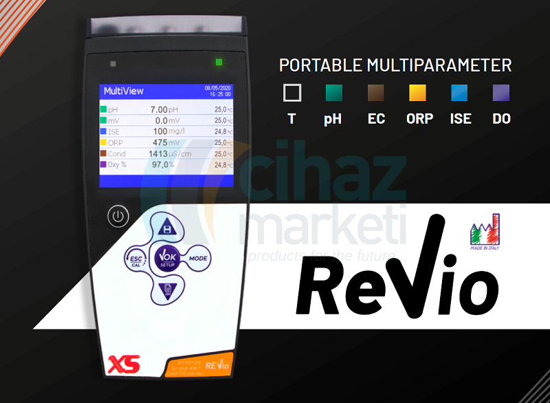 XS Instruments Revio Taşınabilir Multiparametre Ölçer